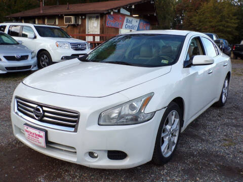 2012 Nissan Maxima for sale at Select Cars Of Thornburg in Fredericksburg VA