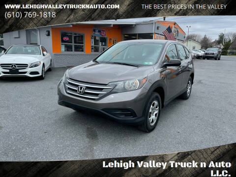 2013 Honda CR-V for sale at Lehigh Valley Truck n Auto LLC. in Schnecksville PA