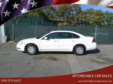 2007 Chevrolet Impala for sale at Affordable Car Sales in Sacramento CA