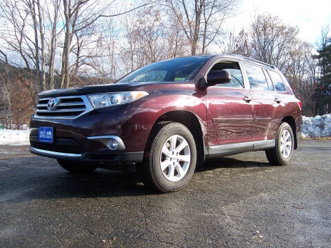 2013 Toyota Highlander for sale at Valley Motor Sales in Bethel VT