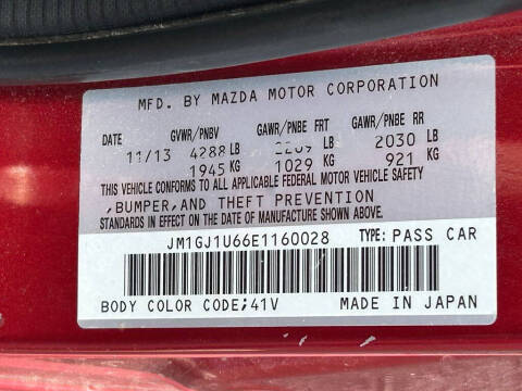 2014 Mazda MAZDA6 i Sport