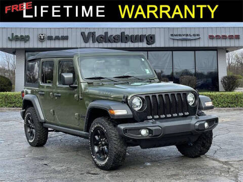 2021 Jeep Wrangler Unlimited for sale at Vicksburg Chrysler Dodge Jeep Ram in Vicksburg MI
