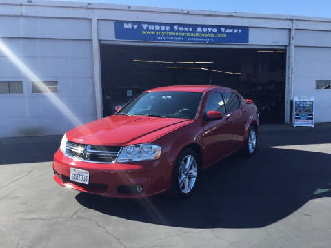 2012 Dodge Avenger for sale at My Three Sons Auto Sales in Sacramento CA