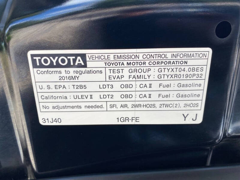 2016 Toyota 4Runner