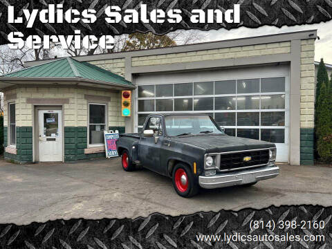 1977 Chevrolet C/K 10 Series for sale at Lydics Sales and Service in Cambridge Springs PA