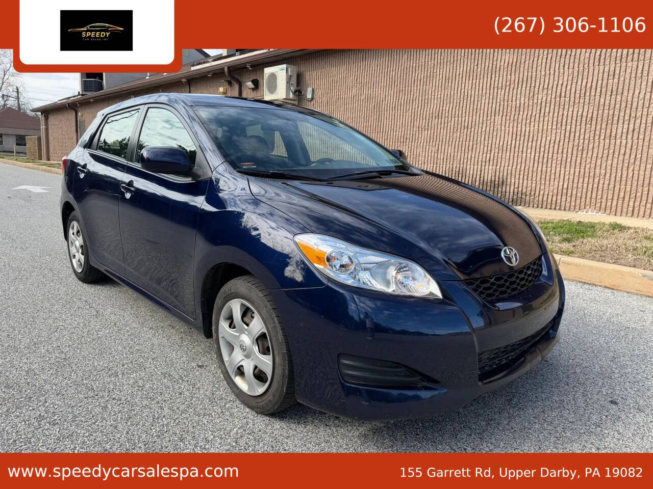 Blue 2009 Toyota Matrix Base Base 4dr Wagon 4A 1