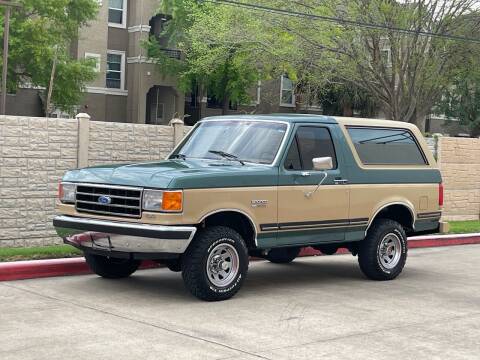 1989 Ford Bronco for sale at RBP Automotive Inc. in Houston TX