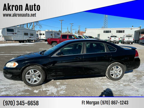 2010 Chevrolet Impala for sale at Akron Auto in Akron CO