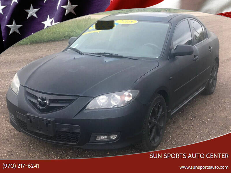 2008 Mazda MAZDA3 for sale at Sun Sports Auto Center in Loveland CO