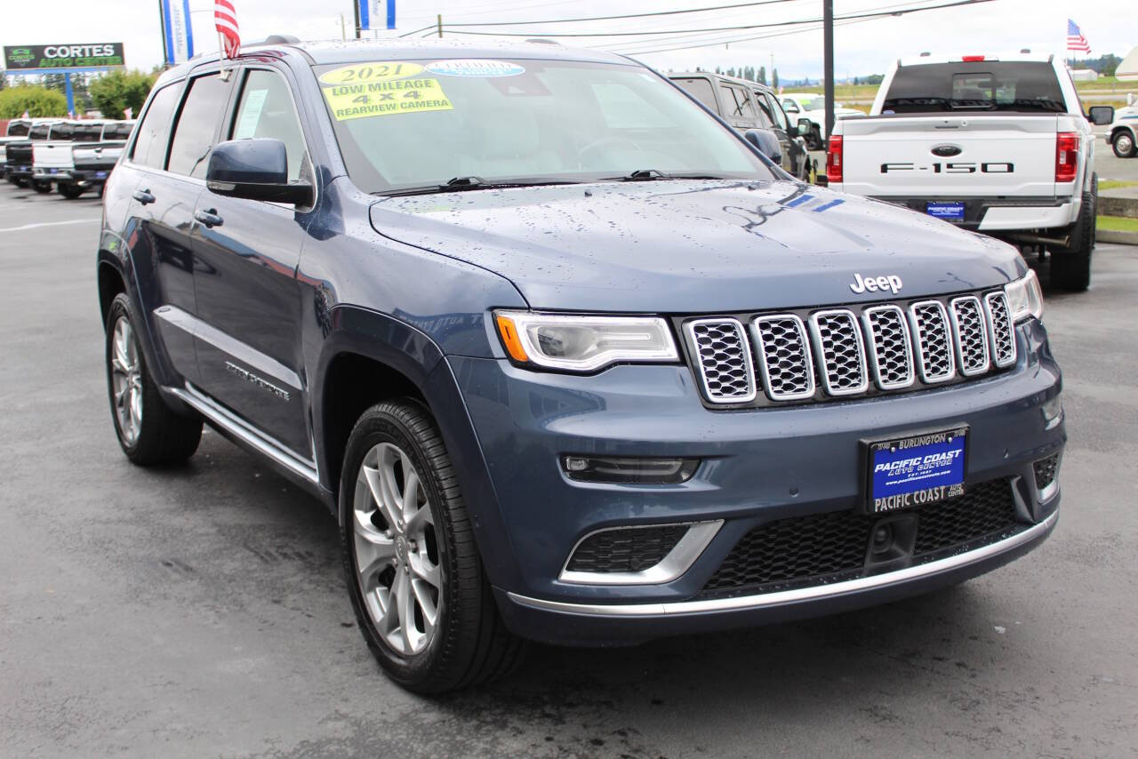 2021 Jeep Grand Cherokee for sale at Pacific Coast Auto Center in Burlington, WA