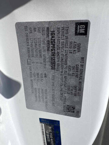 2017 Chevrolet Express LT 3500