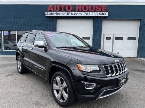 2014 Jeep Grand Cherokee for sale at Auto House USA in Saugus MA