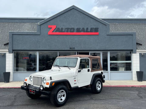 2001 Jeep Wrangler for sale at Z Auto Sales in Boise ID