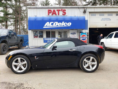 2006 Pontiac Solstice for sale at Route 107 Auto Sales LLC in Seabrook NH