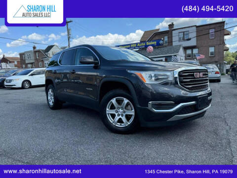 2017 GMC Acadia for sale at Sharon Hill Auto Sales LLC in Sharon Hill PA