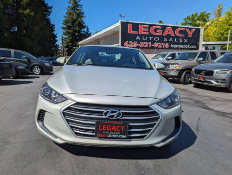 2017 Hyundai Elantra for sale at Legacy Auto Sales LLC in Seattle WA