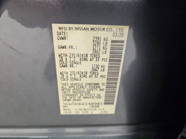 2020 Nissan Murano S