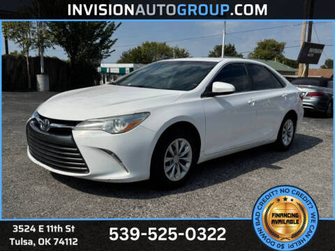 2015 Toyota Camry for sale at Invision Auto Group in Tulsa OK