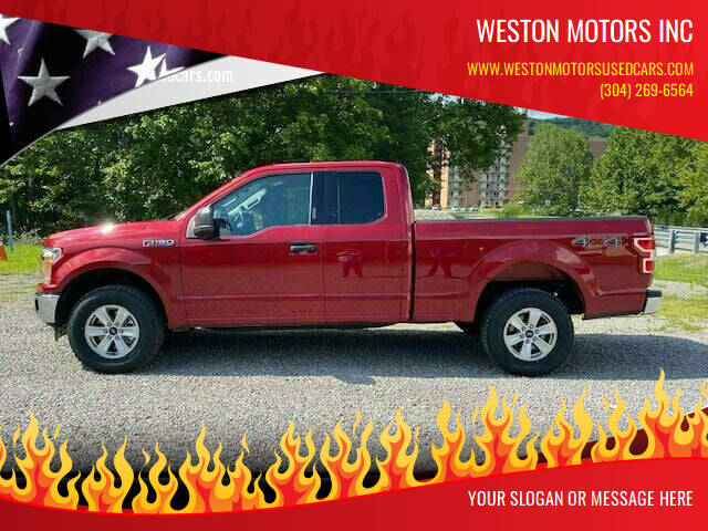 2018 Ford F-150 for sale at WESTON MOTORS INC in Weston WV