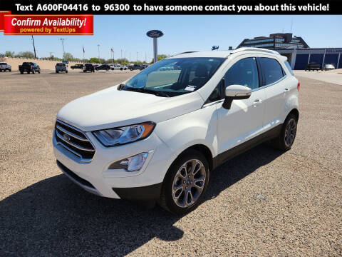 2021 Ford EcoSport for sale at POLLARD PRE-OWNED in Lubbock TX