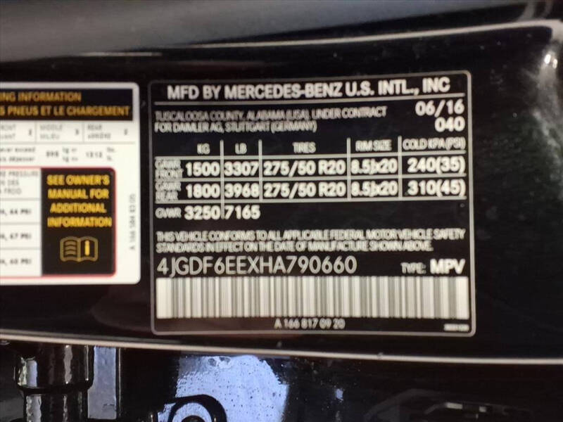 2017 Mercedes-Benz GLS GLS 450