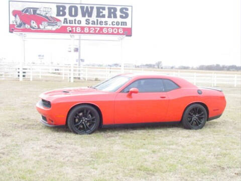 2018 Dodge Challenger for sale at BOWERS AUTO SALES in Mounds OK