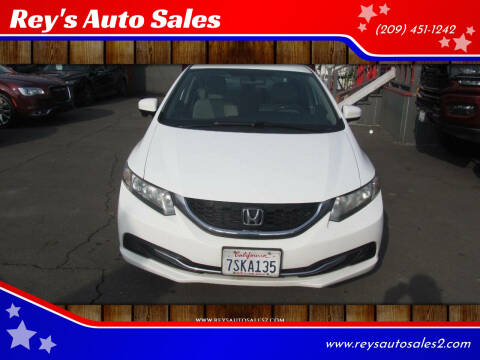 2015 Honda Civic for sale at Rey's Auto Sales in Stockton CA