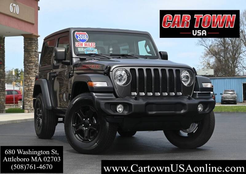 2018 Jeep Wrangler for sale at Car Town USA in Attleboro MA