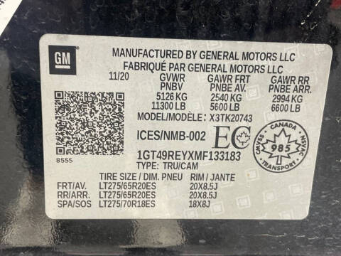 2021 GMC Sierra 2500HD