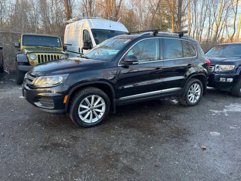 2017 Volkswagen Tiguan for sale at Absolute Auto Sales Inc in Brockton MA