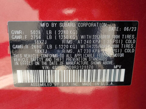 2024 Subaru Outback Limited XT