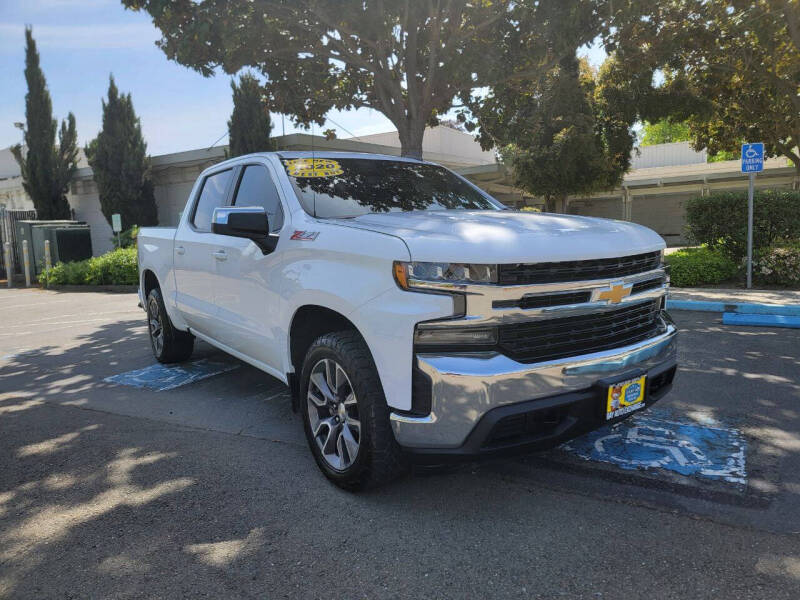 Used 2020 Chevrolet Silverado 1500 LT with VIN 3GCUYDED4LG395183 for sale in Fremont, CA