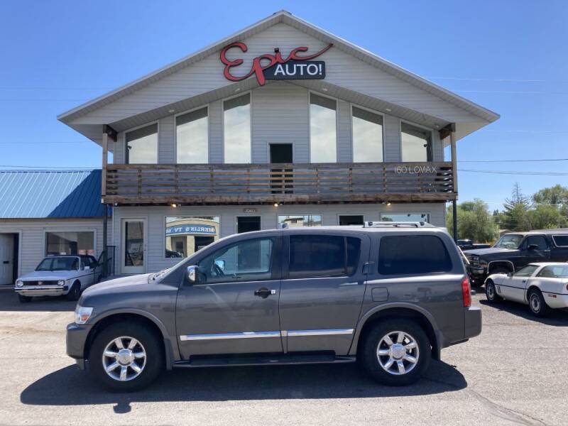 2004 Infiniti QX56 for sale at Epic Auto in Idaho Falls ID