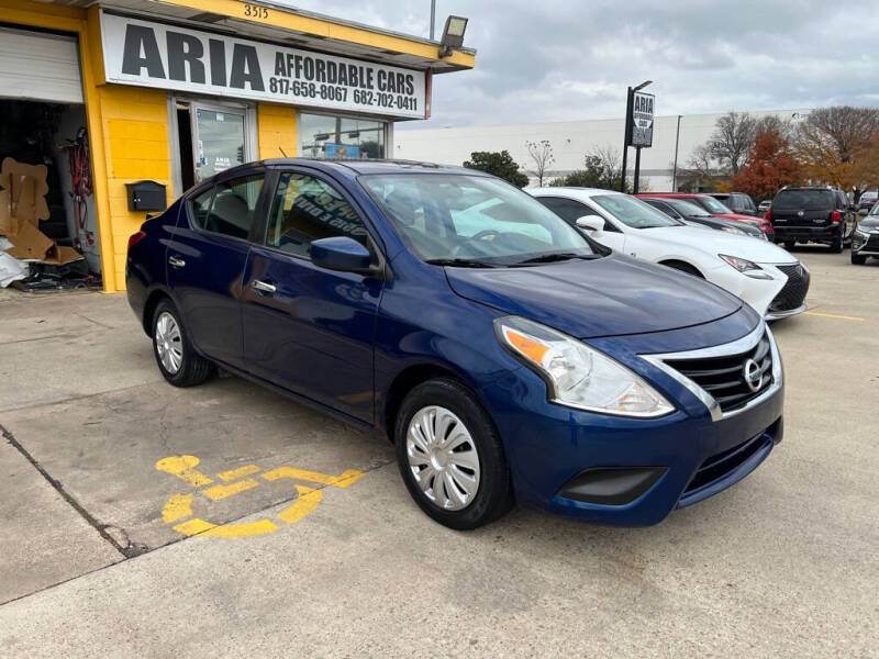 2019 Nissan Versa for sale at Aria Affordable Cars LLC in Arlington TX