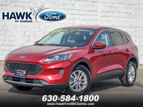 2021 Ford Escape for sale at Hawk Ford of St. Charles in Saint Charles IL