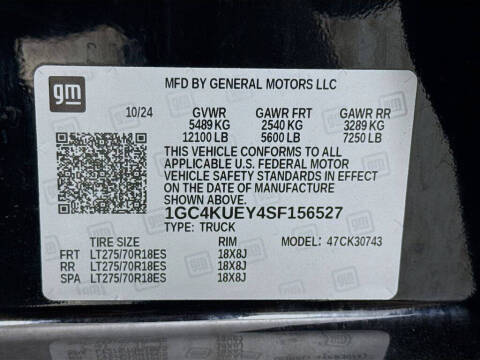 2025 Chevrolet Silverado 3500HD