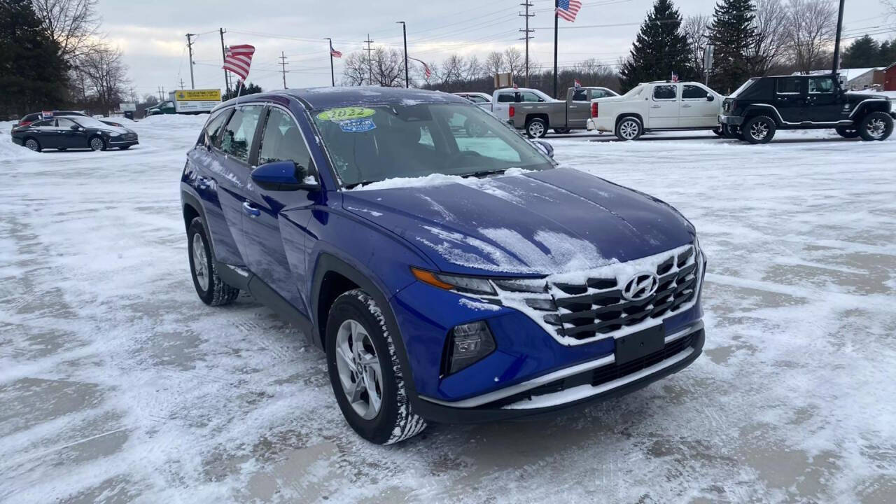 2022 Hyundai TUCSON for sale at Newcombs North Certified Auto Sales in Metamora, MI