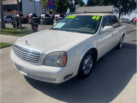 2003 Cadillac DeVille for sale at Dealers Choice Inc in Farmersville CA