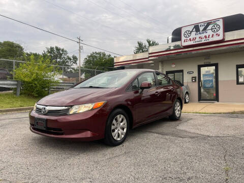 2012 Honda Civic for sale at AtoZ Car in Saint Louis MO