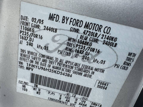 2005 Ford Escape HEV