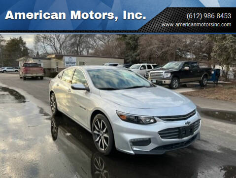2018 Chevrolet Malibu for sale at American Motors, Inc. in Farmington MN