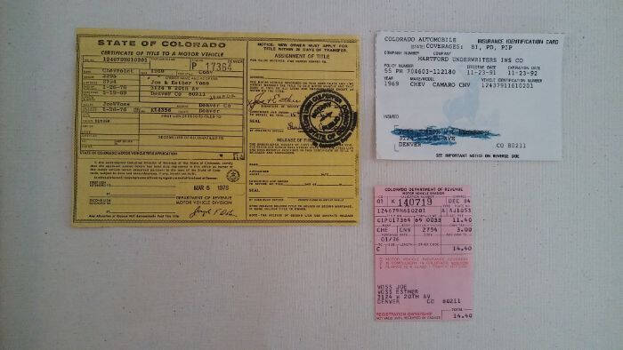 1969 Chevrolet Camaro