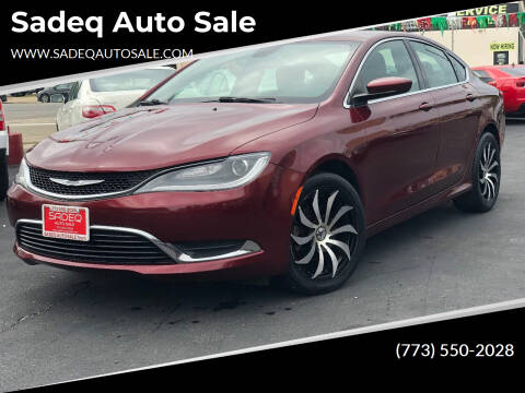 2016 Chrysler 200 for sale at Sadeq Auto Sale in Berwyn IL