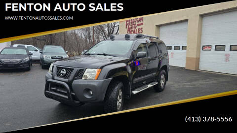 2012 Nissan Xterra for sale at FENTON AUTO SALES in Westfield MA