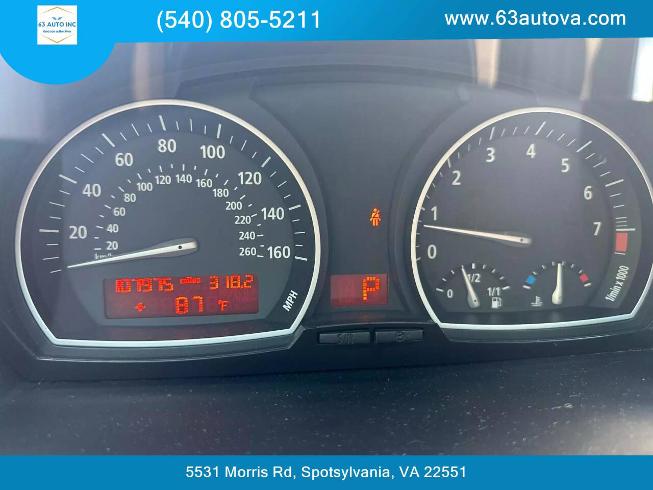 2008 BMW X3 for sale at 63 Auto Inc in Spotsylvania, VA