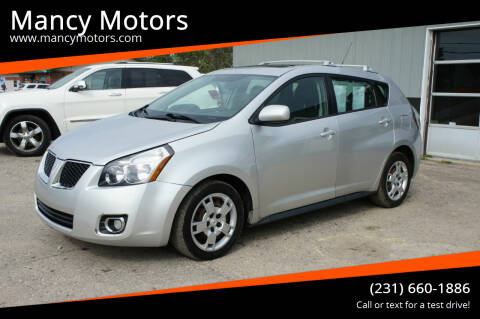 2009 Pontiac Vibe for sale at Mancy Motors in Mancelona MI