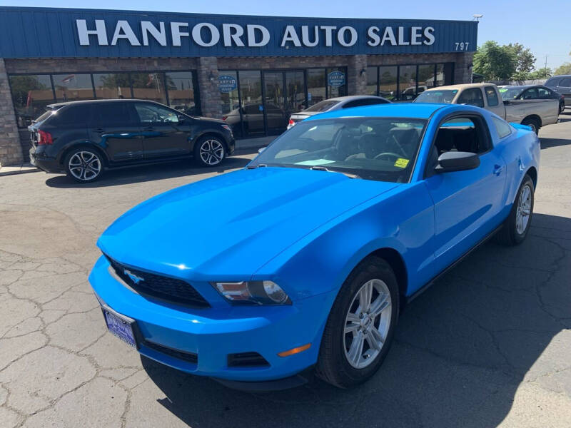 2012 Ford Mustang for sale at Hanford Auto Sales in Hanford CA