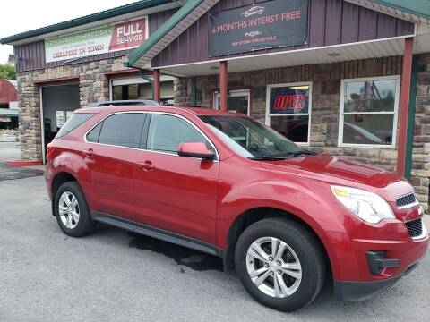 2015 Chevrolet Equinox for sale at Douty Chalfa Automotive in Bellefonte PA