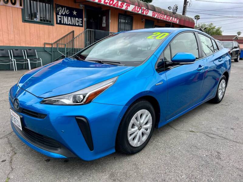 2020 Toyota Prius for sale at Westcoast Auto Wholesale in Los Angeles CA