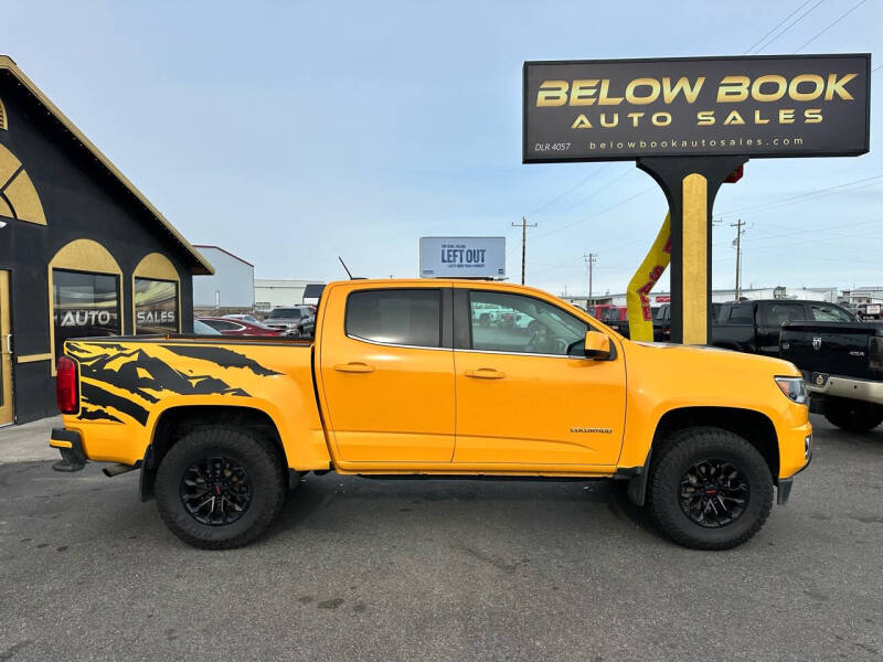 2018 Chevrolet Colorado for sale at BELOW BOOK AUTO SALES in Idaho Falls ID